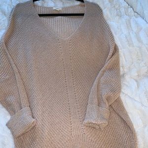 Light pink/blush oversized soft sweater